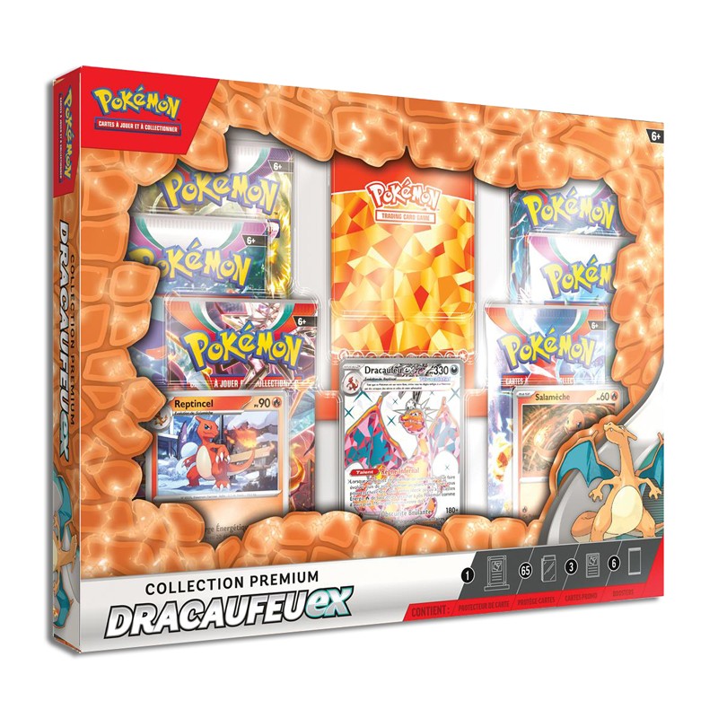 Pokémon - Coffret Premium Dracaufeu-EX