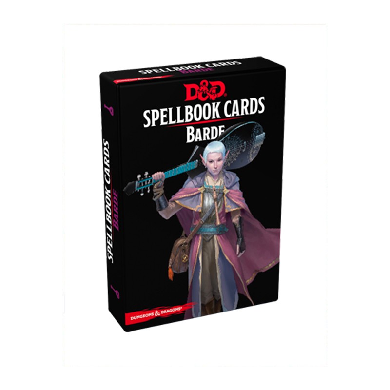 Dungeons & Dragons 5e - Cartes de sorts Barde