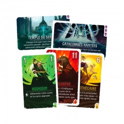 Duel pour Cardia - Les cartes