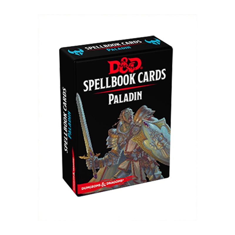 Dungeons & Dragons 5e - Cartes de sorts Paladin