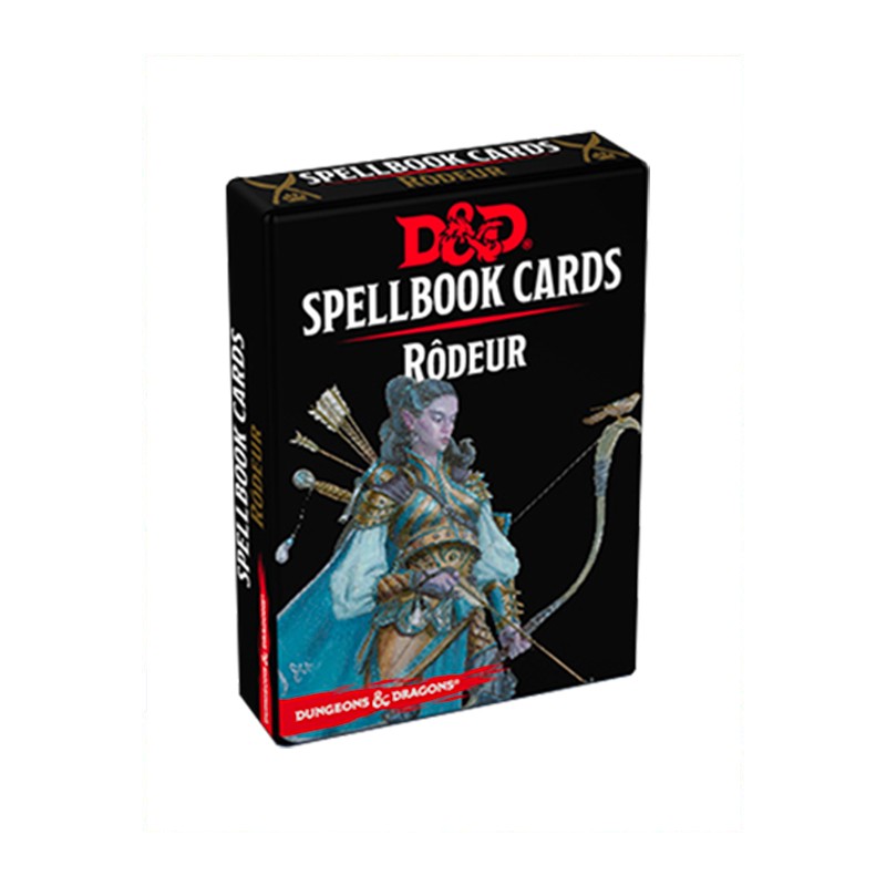 Dungeons & Dragons 5e - Cartes de sorts Rodeur