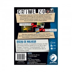 CRIME ZOOM – Oiseau de Malheur - Présentation