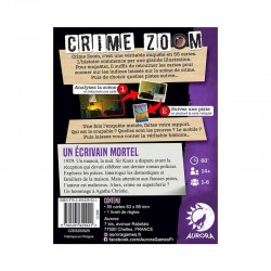 CRIME ZOOM – Un écrivain Mortel - Présentation