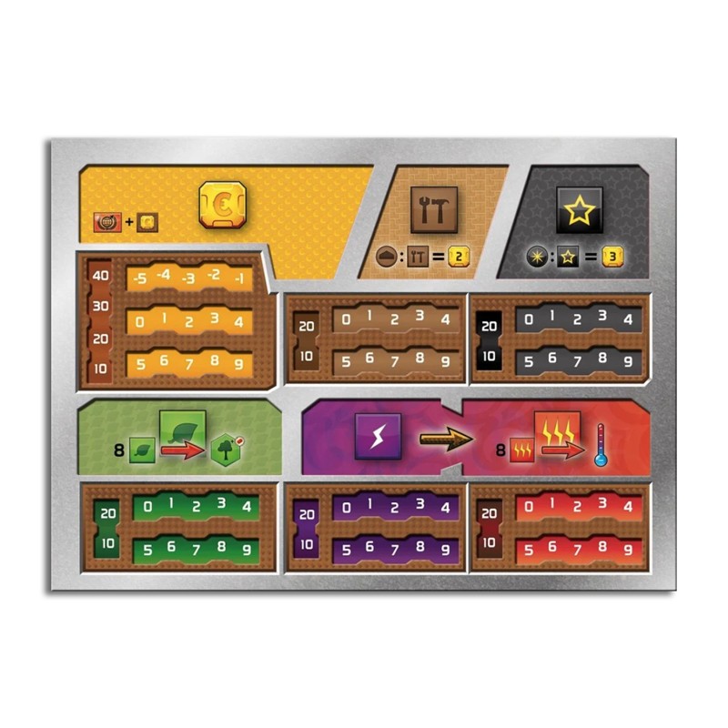 Terraforming Mars - Playerboards Deluxe