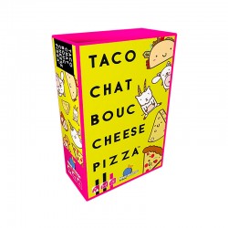 Taco chat bouc cheese pizza