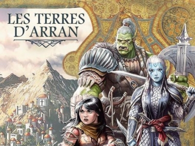 Les Terres d'Arran, une boîte d'initiation d'après la bande dessinée 
